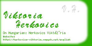 viktoria herkovics business card